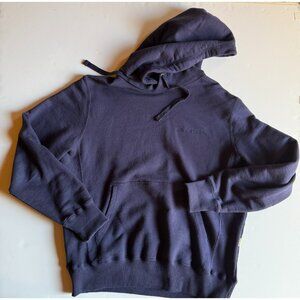 Aimé Leon Dore Classic Logo Hoodie in Navy Blue - Men's Medium